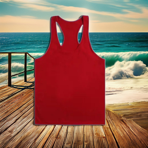 เสื้อกล้ามออกกำลังกายของผู้หญิงเสื้อกีฬาสีขาวธรรมดาลำลองสำหรับฤดูร้อนเสื้อกล้ามถักลูกไม้ซักจาก BD โลโก้ตามสั่ง - Product Image 1