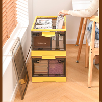 IMODE vente en gros boîte de rangement de camping en plein air boîte de rangement de voiture pliable boîte de rangement pliante en plastique multifonctionnelle