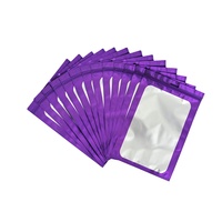 Sacs en Mylar anti-odeur 3x4 pouces 4x6 pouces sac à fermeture à glissière sacs de pochette en aluminium refermables pour l'emballage alimentaire