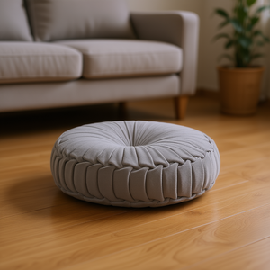 Cojín de piso de chenilla redonda Cojín de asiento cómodo Cojín y almohada - Product Image 2