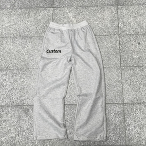 Custom Sweatpants Men's Jogger <b>Pants</b> Drawstring Elastic Waist Casual <b>Track</b> <b>Pants</b> <b>Straight</b>-<b>leg</b> Embroidered <b>Pants</b> - Product Image 5