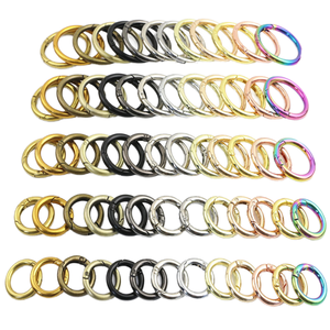 Hebilla Decorativa de Aleación de Zinc para Correa de Perro, Accesorio de Metal para Bolso, Anillo en O para Correa de Perro, Color Personalizado de Moda - Product Image 2