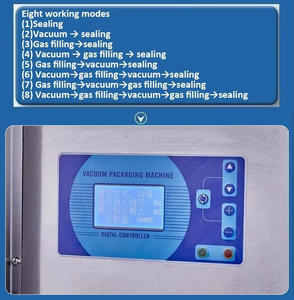 用于生菜等产品包装的多功能台式气体冲洗真空包装机 - Product Image 2