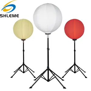 Mini RGB Balloon illuminazione gonfiabile Crystal Dynamic White LED Event Light Tower con supporto