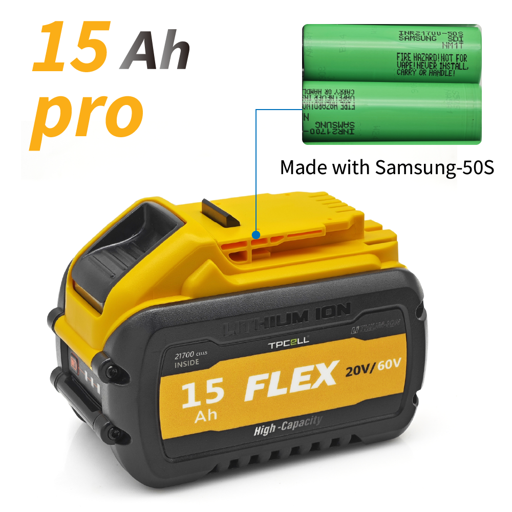 15Ah professionnel flexible