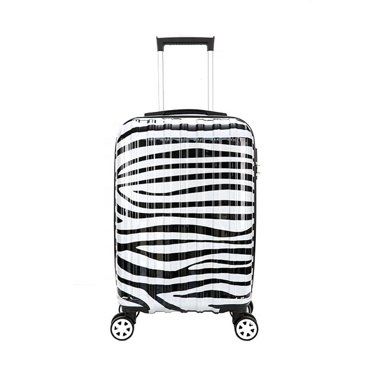 Customization Zebra Stripes Travel Hard Shell Luggage