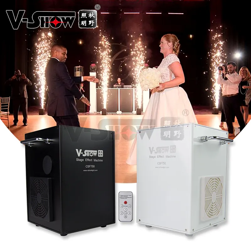 V-show аппарат для фейерверка, продукт для свадебных эффектов, непиротехнологическая машина для холодной свечи