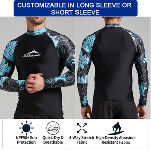 Camiseta Deportiva de Compresión para Hombre, de Manga Larga, Transpirable, de Secado Rápido, para Entrenamiento, Gimnasio, Ejercicio y Deporte - Product Image 3