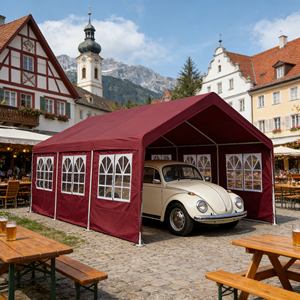 Garage portable pour camion lourd et <span class=keywords><strong>camping</strong></span>-<span class=keywords><strong>car</strong></span> avec cadre extra-résistant pour les solutions de stockage de véhicules de grande taille - Product Image 1