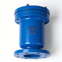 Vanne d'évacuation rapide à port unique Gaobei P41X - Bride en fonte sphéroïdale - Vanne de purge d'air automatique DN50-DN1200 pour l'alimentation en eau