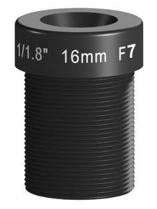 Lente de cámara de medición para inspección de defectos 16mm EFL 1/1.8 Objetivo 6MP Lente industrial Fno F4 F56 F5.6 F7 F8 F11M12 S Montaje - Product Image 2