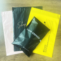 Poly Mailers Logo personnalisé biodégradable usine vente en gros, sac postal en plastique imperméable auto-adhésif pour emballage de vêtements