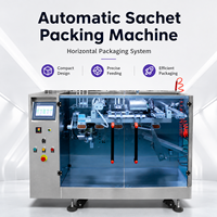 Machine de remplissage et de scellage automatique de sachets préformés, machine d'emballage rotative à 8 stations pour sachets Doypack à fermeture éclair