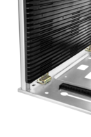 3W-9805301C-6 Étagère de stockage pour entrepôt de circuits imprimés SMT 460*400*563mm Antistatique ESD Réglable Mobilier de bureau PP et Acier