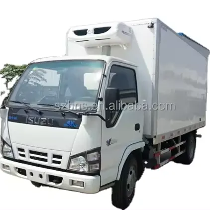 Hochleistungs-ISUZUS 4K 600P Kühlwagen Lastwagen mit brandneuer CARRIER-Kühlsystem und Frachtwagen