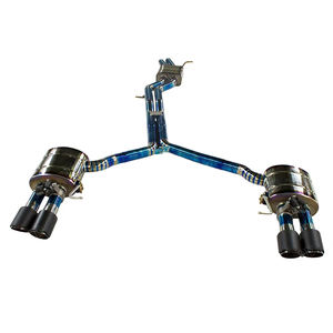 مصنع JTLD لعادم العادم catt لأودي S4 S5 tيتانيوم من الخلف + نظام العادم Valvetronic - Product Image 2