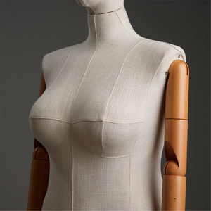 새로운 디자인 XXL 크기 모델 원피스 거품 더미 플러스 사이즈 마네킹 여성 직물 원피스 양식 마네킹 - Product Image 6