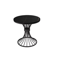 Table basse moderne en acier inoxydable doré, durable et écologique, garantie 3-5 ans pour la maison, l'hôtel et le salon
