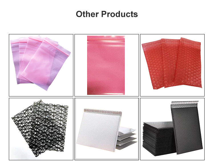 Packing Electronic PCB Static sheilding ziplock Vacuum Plastic Pouch Esd Moisture Barrier Aluminum Bag