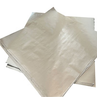 Emballage en papier isolant recyclable enduit de PE résistant à la graisse pour pizza, biscuits, hamburgers et en-cas
