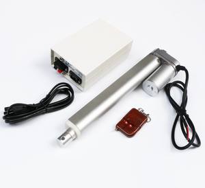 Actionneur de cylindre linéaire télescopique 12V, Force 1200N, livraison gratuite, usine en chine, moteur à <span class=keywords><strong>vis</strong></span> <span class=keywords><strong>sans</strong></span> <span class=keywords><strong>fin</strong></span> - Product Image 3