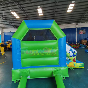 Chateau gonflable jumper bounce house bouncy castle commercial inflatable dinosaur bouncer with slide - Product Image 3
