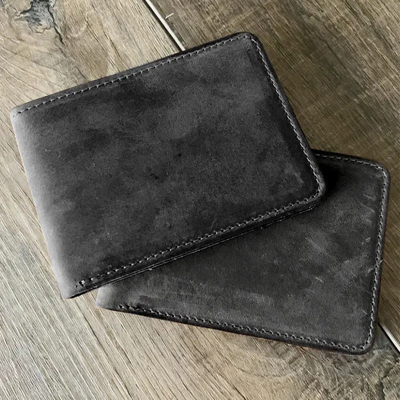2022 lüks Retro cüzdan çanta hakiki deri çılgın at en iyi satıcılar erkek cüzdan