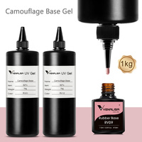 Venalisa-Vernis à ongles en gel de couleur camouflage, 1kg, matières premières en vrac ODM/OEM, vernis à ongles en gel longue durée