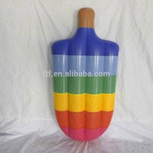 Sz zhn Tùy chỉnh màu sắc cầu vồng Popsicle nổi hồ bơi nước nổi bãi biển giải trí <span class=keywords><strong>Inflatable</strong></span> mat - Product Image 6