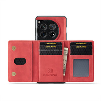 Portefeuille magnétique détachable étui en cuir fentes pour cartes couverture antichoc pour OnePlus 9 9R 9RT 9Pro ACE 10Pro 11 12 Nord 2 N200 N20