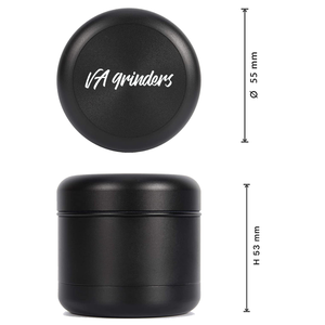 2024新しいハーブ & スパイスツール卸売タバコ葉シュレッダーアルミニウム喫煙アクセサリー金属手動ハーブグラインダーマシン - Product Image 6