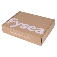 Boîtes auto-érectables en carton ondulé écologiques avec design avion postal, pelliculage mat, qualité alimentaire, pour emballage de pizzas