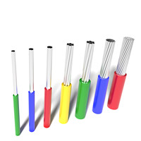 Alambre de construcción PVC Cobre Thhn Thwn Alambre de construcción de nailon de Cable eléctrico doméstico aislado termoplástico trenzado