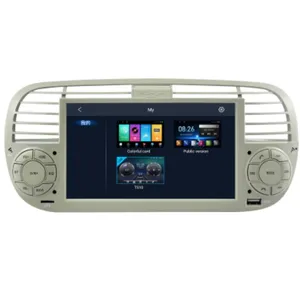 WITSON ANDROID 13 VOITURE DVD NAVIGATION POUR FIAT 500 VOITURE DVD LECTEUR MULTIMÉDIA ÉCRAN STÉRÉO RADIO VIDÉO DVD NAVIGATION CARPLAY