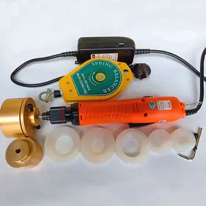 Tappatrice elettrica tappatrice per bottiglie avvitamento coperchio coperchio manuale 10-50mm