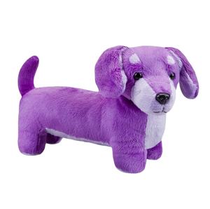 Nuevo <span class=keywords><strong>juguete</strong></span> de perro cachorro púrpura personalizado, <span class=keywords><strong>juguete</strong></span> de peluche súper suave con relleno de algodón PP y técnica bordada, <span class=keywords><strong>tienda</strong></span> en línea - Product Image 1