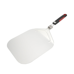 พับจับอลูมิเนียมโลหะ 12x14 นิ้ว<span class=keywords><strong>พิซซ่า</strong></span>ปอกเปลือก Paddle 14 Rocker เครื่องตัด<span class=keywords><strong>พิซซ่า</strong></span>พร้อมฝาครอบป้องกันสําหรับพิซซ่าโฮม<span class=keywords><strong>เมด</strong></span> - Product Image 1