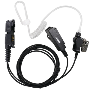 Auricular de tubo acústico multipin con 1 cable, reducción de ruido y PTT para radio - Product Image 1