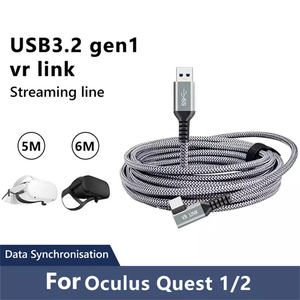 Usb 3.2 Link Kabel Oculus 2 Snel Opladen Sync Data 3M 5M 6M 7M Compatibel Vr Headset Android Computer Oortelefoon 60W - Product Image 2