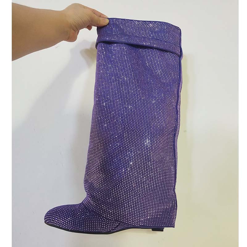 Viola lucido tutto argento