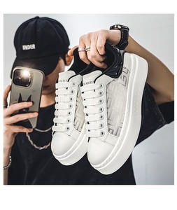 Nuove scarpe sportive da studente, di design classico, alla moda, per il tempo libero, per studenti maschi urbani, vendita all'ingrosso direttamente dalla fabbrica, personalizzabili. - Product Image 5