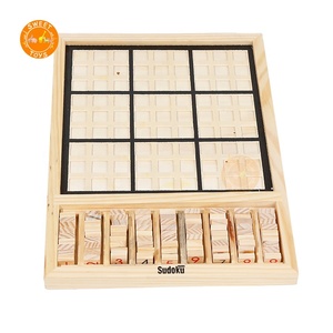 Trẻ Em Cổ Điển Chơi Học Tập Giáo Dục Logic Gỗ <span class=keywords><strong>Sudoku</strong></span>, Bằng Gỗ Hội Đồng Quản Trị Trò Chơi Cho Trẻ Em - Product Image 5