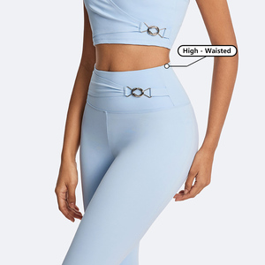 <span class=keywords><strong>Leggings</strong></span> Sportivi di Tendenza OEM, <span class=keywords><strong>Leggings</strong></span> Personalizzati per Allenamento, Etichetta Privata, <span class=keywords><strong>Leggings</strong></span> Yoga a Vita Alta Aderenti - Product Image 3