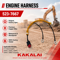 Faisceau de câblage pour excavatrice KAKALAI 523-7667, faisceau de câblage d'injecteur de carburant pour excavatrice CAT C9.3 336GC 345GC 349GC