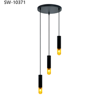 Ideas Decorativas Personalizadas, Lámparas Colgantes LED de Hierro con Forma de Mini Globo para Comedor