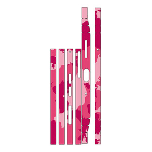 Autocollant décoratif coloré pour cadre en PU rectangulaire Motorola 40 Ultra, accessoire de protection pour téléphone - Product Image 3