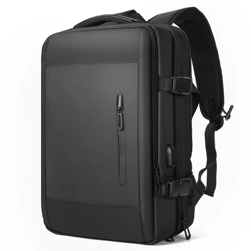 BSCI OEM ODM कस्टम फैक्टरी विस्तार योग्य यूएसबी पोर्ट पुरुषों थोक फैशन निविड़ अंधकार कंप्यूटर लैपटॉप व्यापार यात्रा बैग