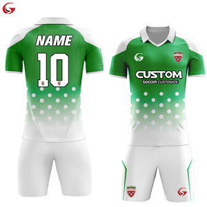 Thăng Hoa In Kỹ Thuật Số Bóng Đá Thể Thao Tùy Chỉnh Người Lớn Bóng Đá Thể Thao Jersey Câu Lạc Bộ Đội Đồng Phục Bộ Dụng Cụ Với TPU Logo X5503 - Product Image 1