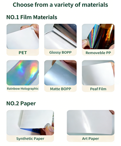 3ml and <strong>10ml</strong> <strong>Vial</strong> <strong>Label</strong> with Holographic Adhesive <strong>Sticker</strong> Roll Custom Printed for Medical or Supplement Bottle Packaging Use - Product Image 5