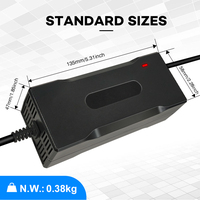 Cargador de Batería Eléctrico de Alta Eficiencia de 12.6V8A PD 3.0 OVP, Salida de 120W, Carga Rápida, Muestra Gratuita Disponible, Enchufe JP EU